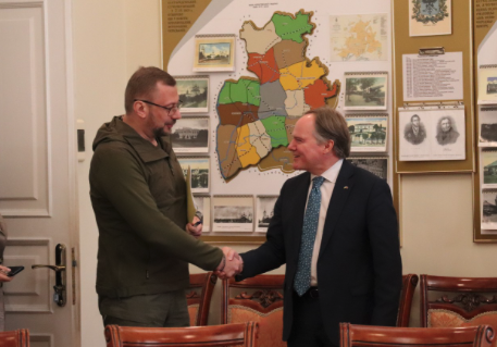 Мартін Гарріс та Вʼячеслав Чаус