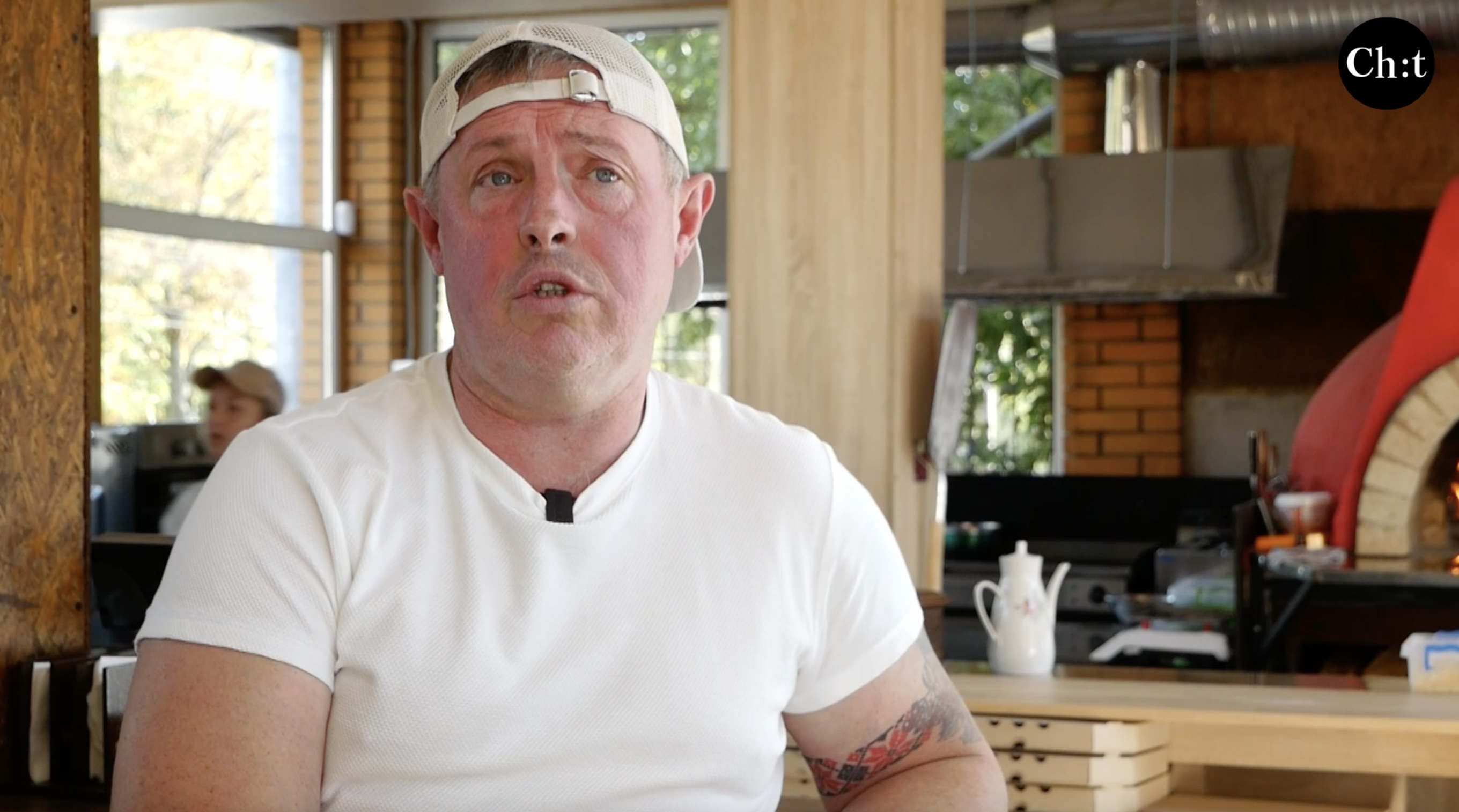 Ігор Дячук, співвласник піцерії у Чернігові