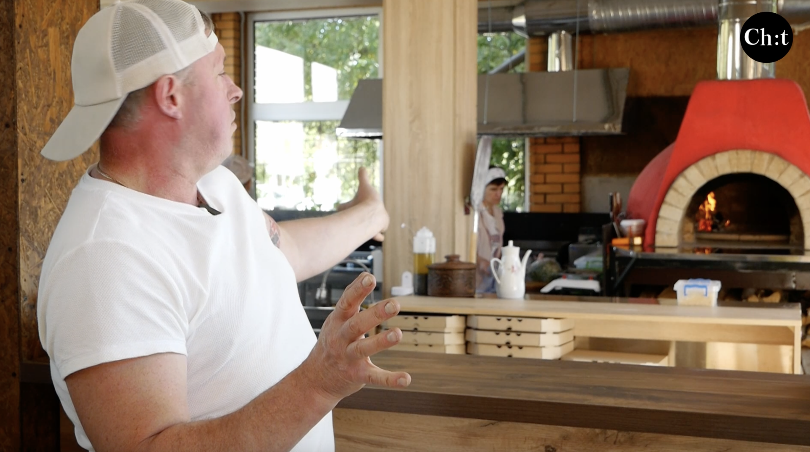 Ігор Дячук, співвласник піцерії