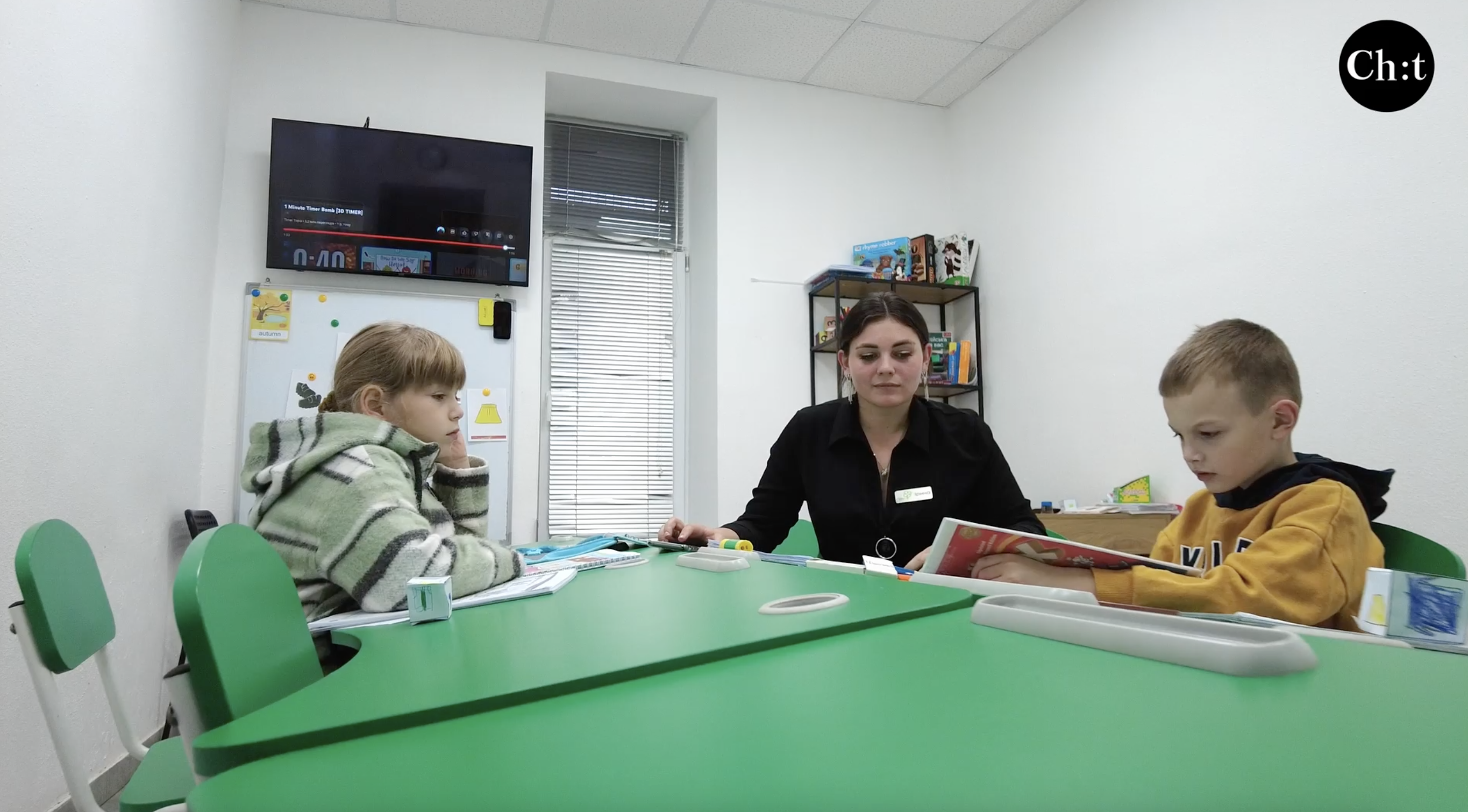 Заняття у Центрі дитячого розвитку у Чернігові