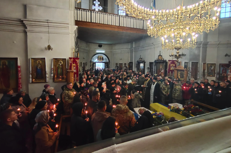 Прощання із Героями у Катерининській церкві, 27 жовтня 2023 року