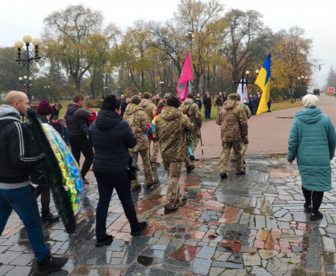 Прощання із Олександром Калініченком