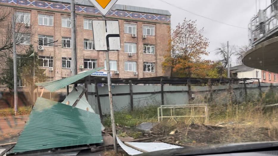 Негода у Чернігові, 28 жовтня 2023 року