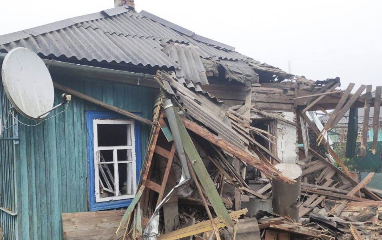Наслідки обстрілів у Семенівці