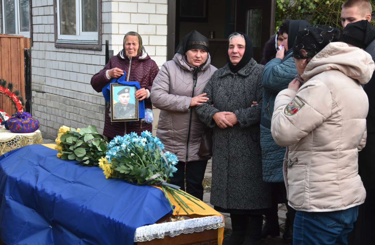 Прощання із Сергієм Рекуном у Носівській громаді