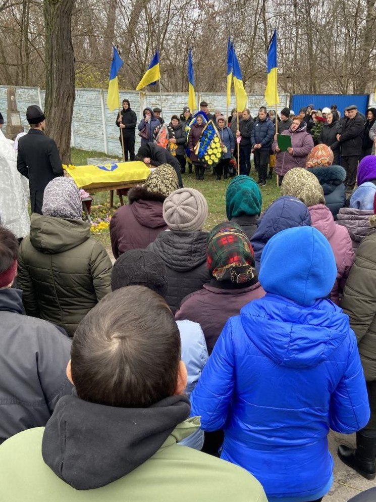 Прощання із Олександром Поліводою у Козелецькій громаді 