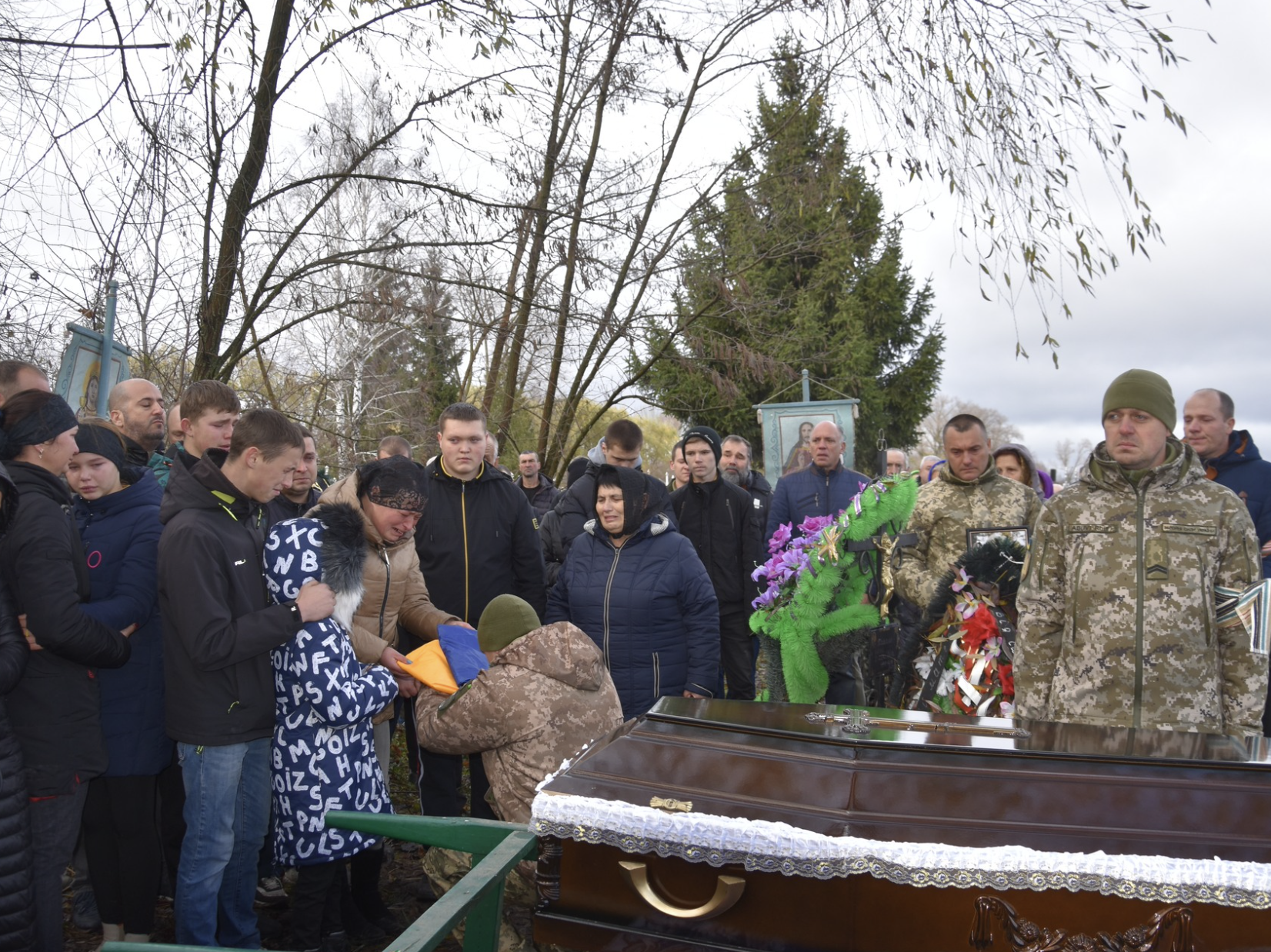 Прощання із Михайлом Марущаком у Носівській громаді