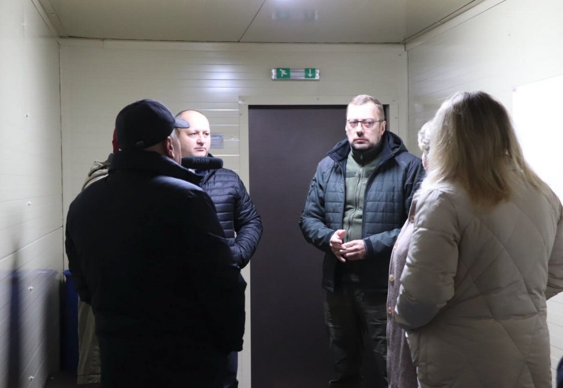 В укритті Козелецької лікарні інтенсивного лікування