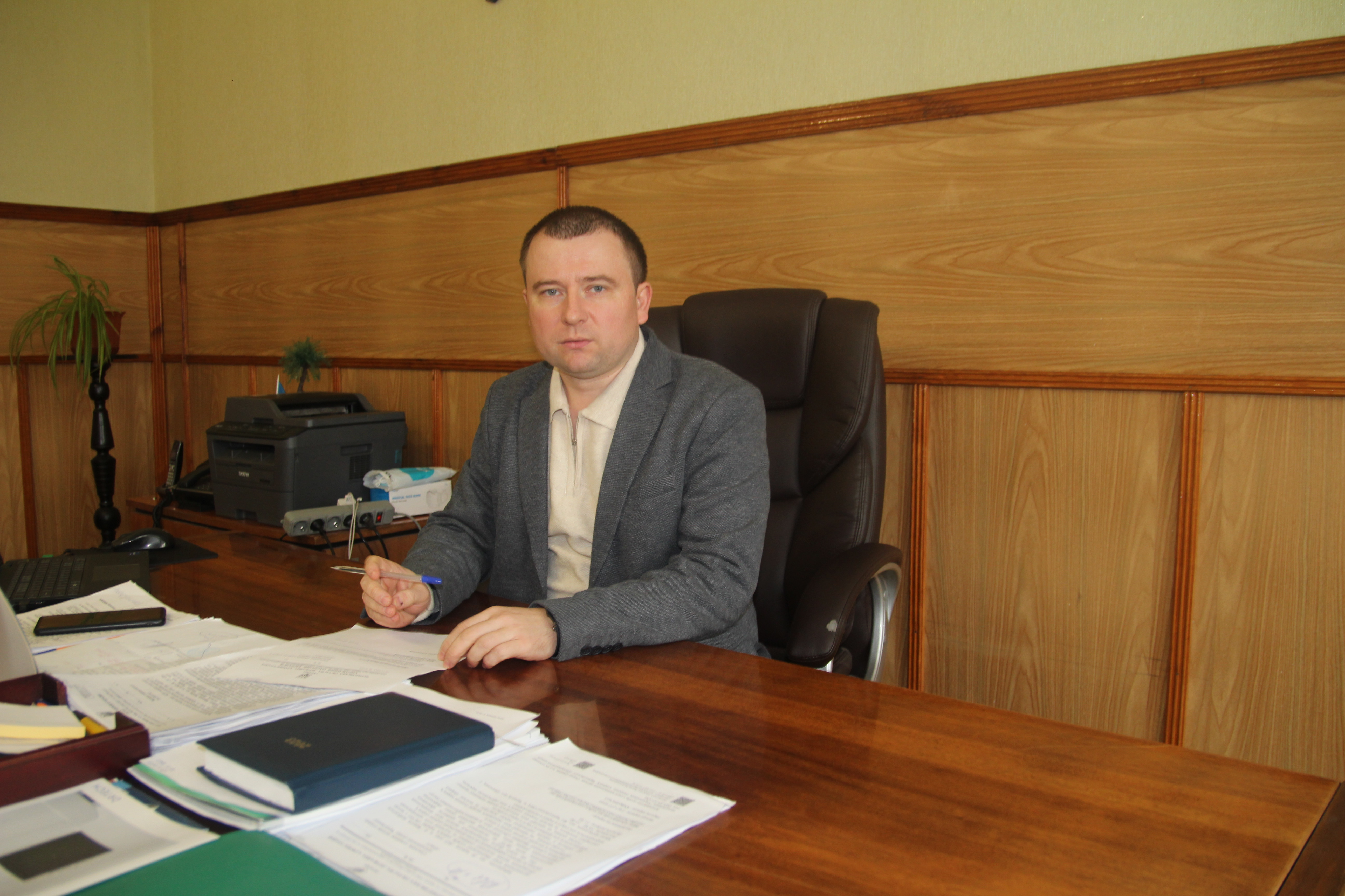 Анатолій Михайлюк, директор Борзнянської лікарні 