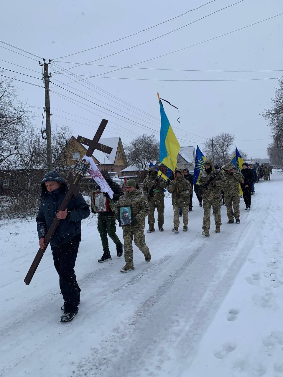  Прощання із Сергієм Парубцем у Бобровицькій громаді