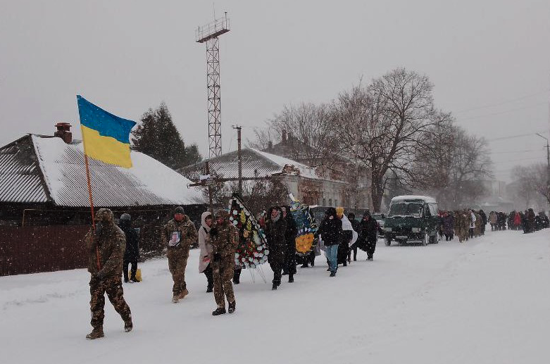 Прощання із Володимиром Матюшею у Ріпках