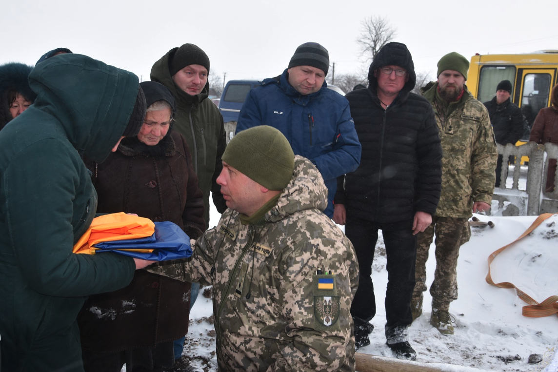 Прощання із Андрієм Пироговим у Носівській громаді