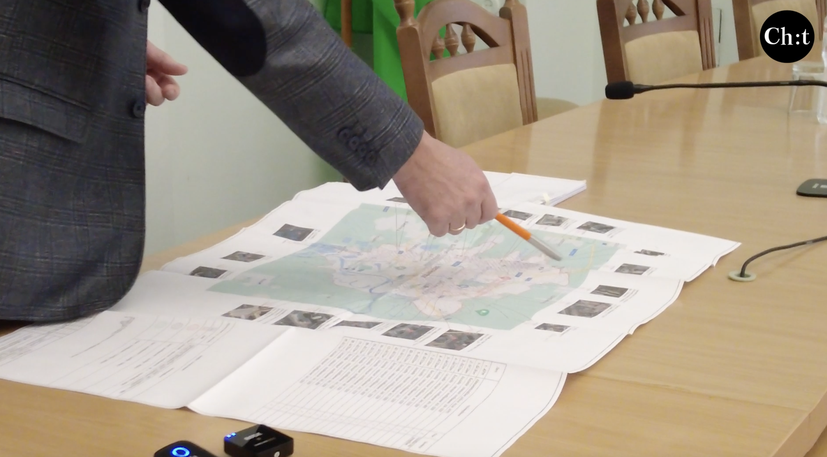 Під час брифінгу в Чернігівській ОВА