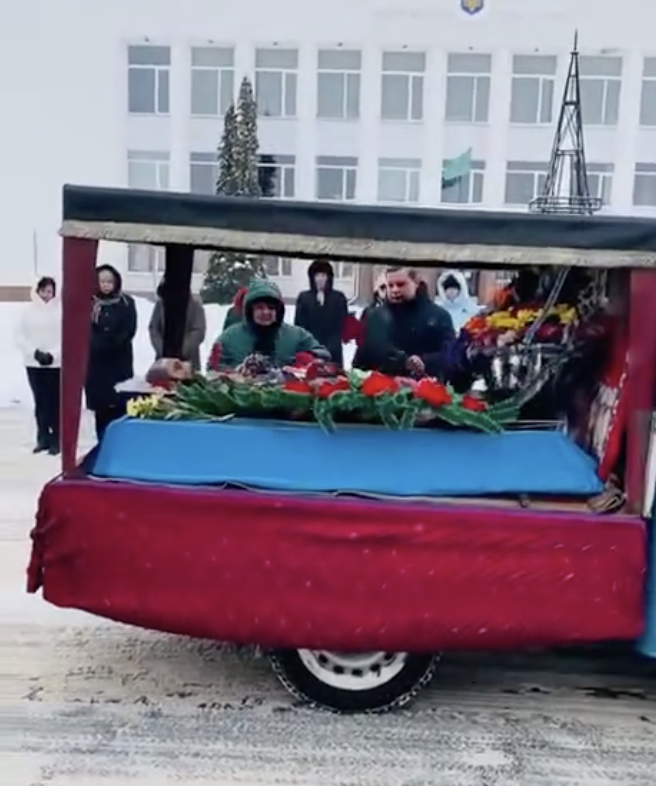 Прощання із Костянтином Хуртиком із Корюківської громади