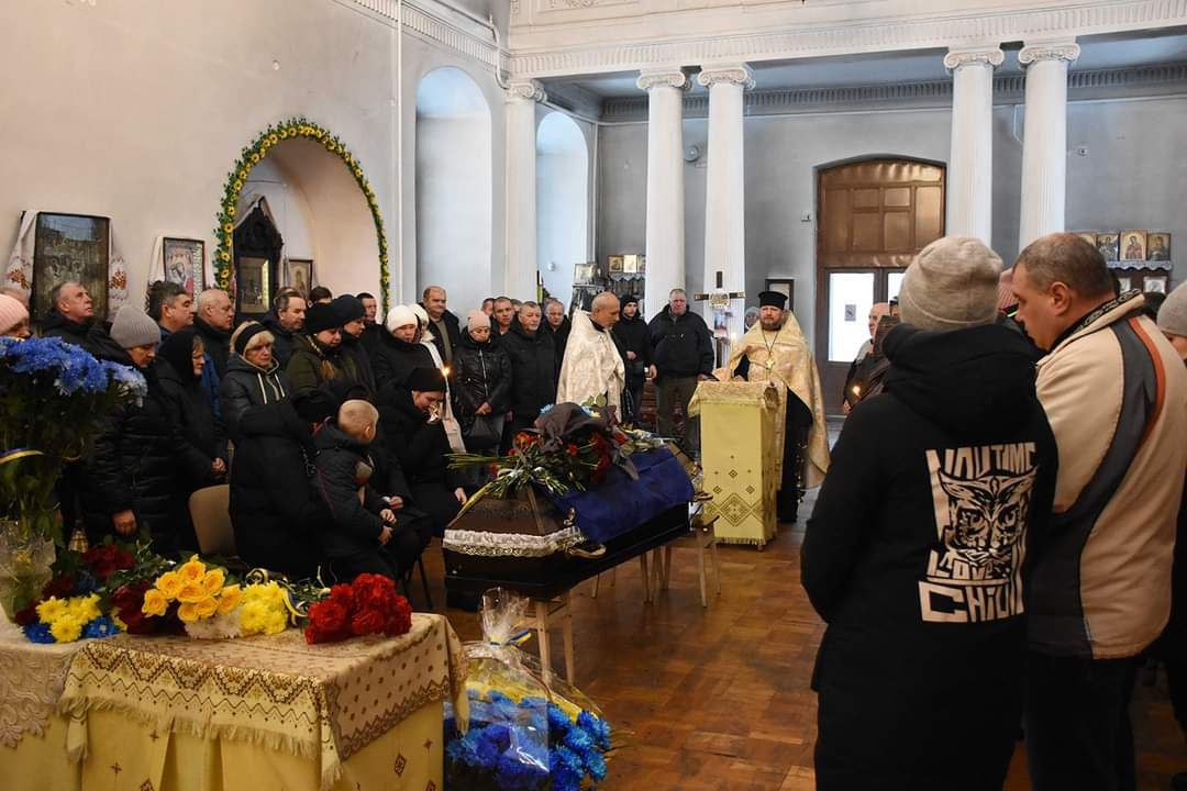 Прощання із Артемом Коржем на Ніжинщині