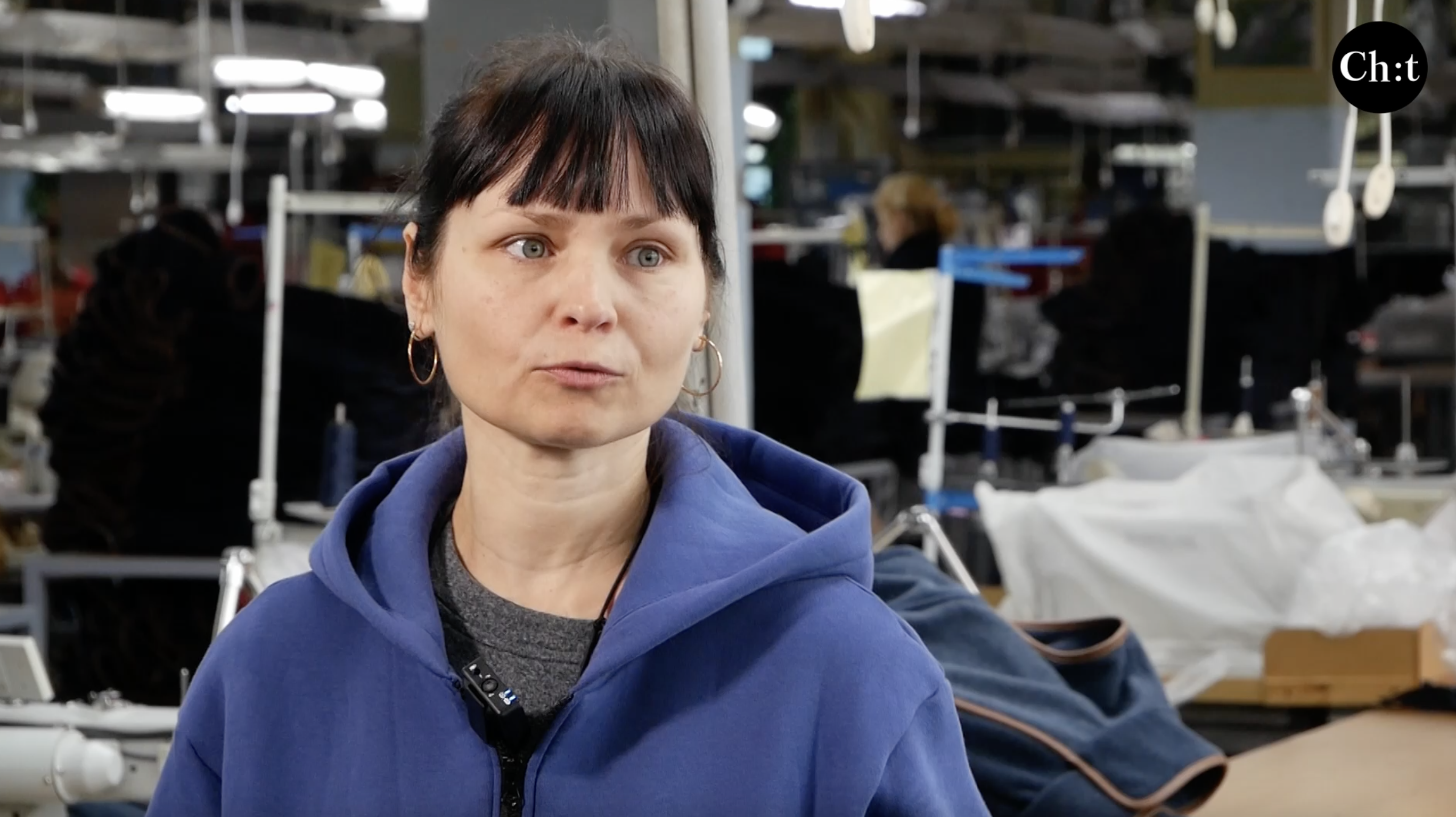 Тетяна переселенка, працівниця фабрики