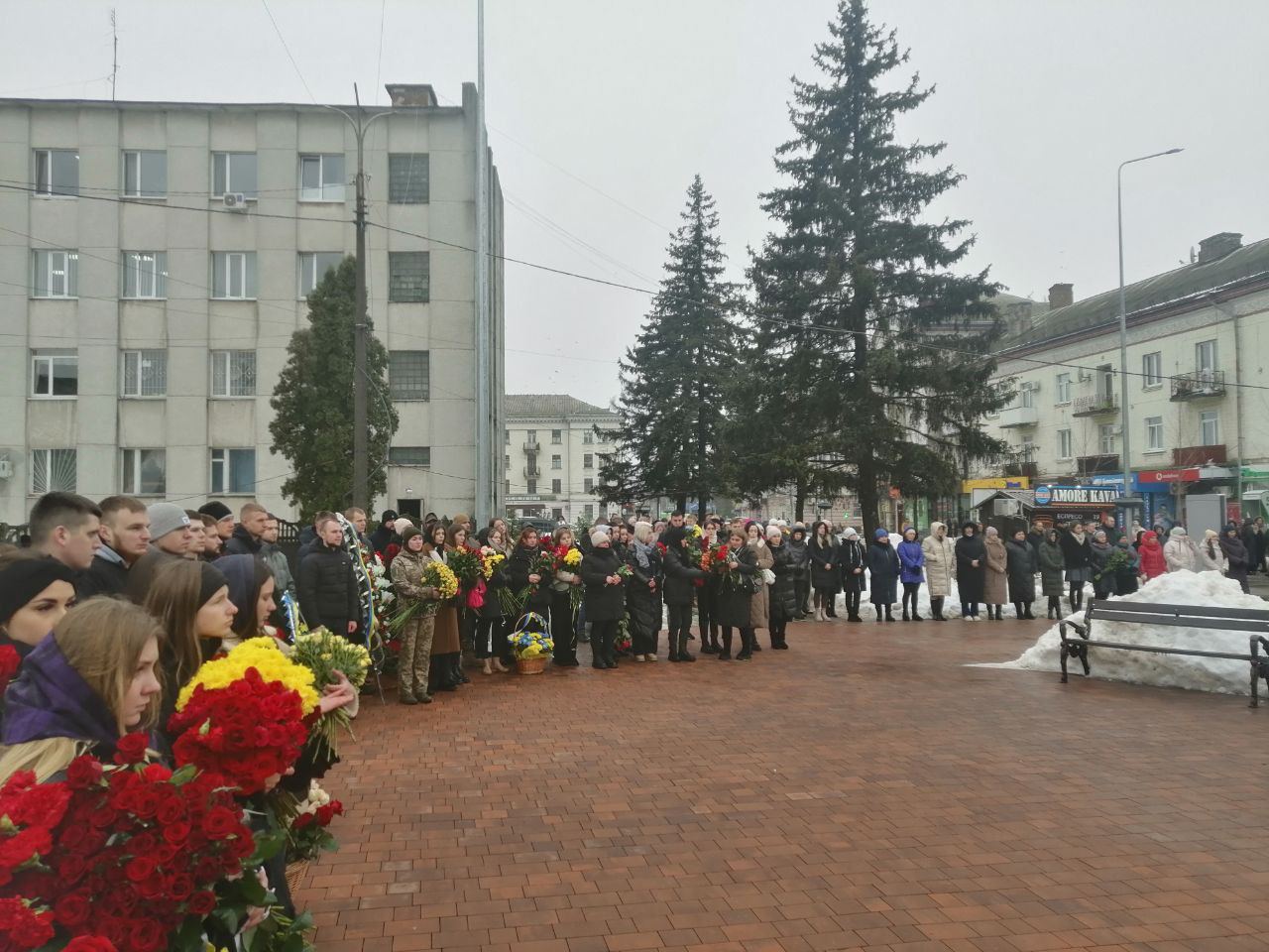 Прощання із Максимом Рибецьким у Ніжині