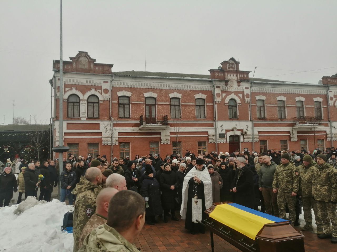 Прощання із Максимом Рибецьким у Ніжині