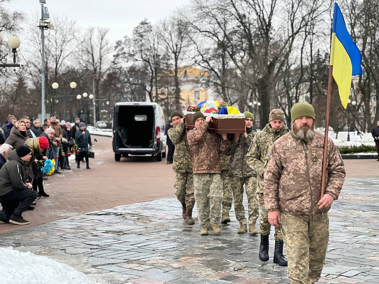 Прощання із Сергієм Галкою у Чернігові