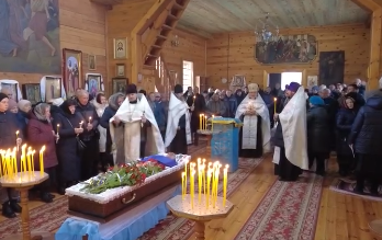 Прощання із Максимом Сулимом у Сосниці