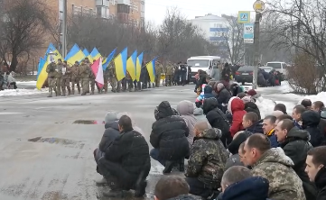 Прощання із Максимом Сулимом у Сосниці