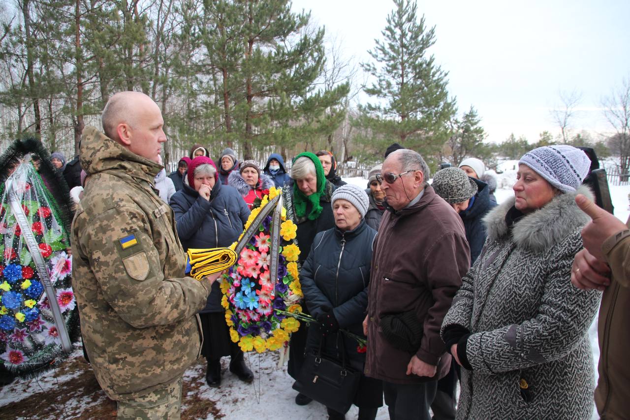 Прощання із Андрієм Шурігою в Сосницькій громаді