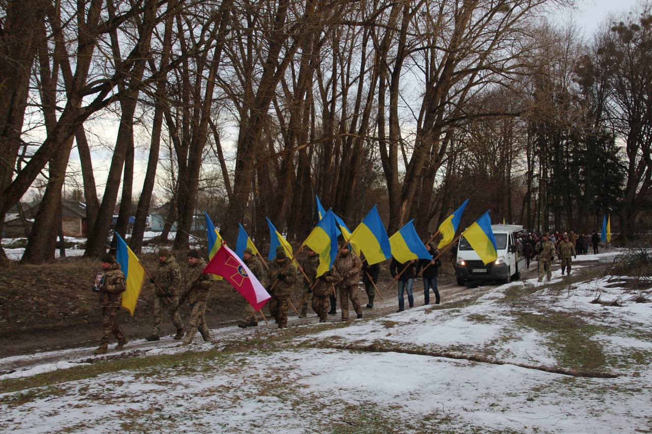 Прощання із Андрієм Шурігою в Сосницькій громаді