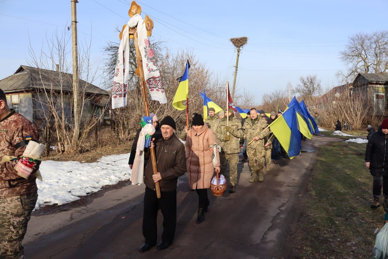 Прощання із Олександром Деркачем у Куликівській громаді
