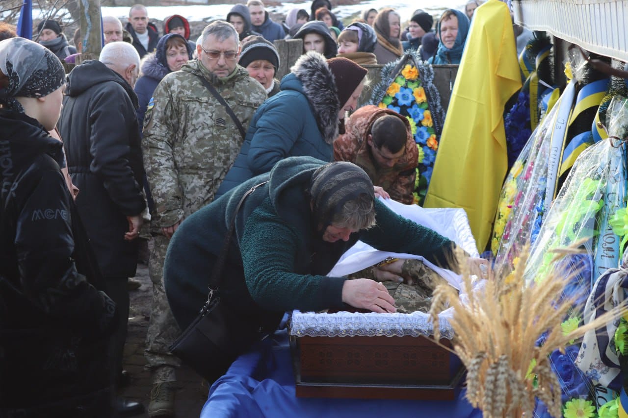 Прощання із Олександром Деркачем у Куликівській громаді