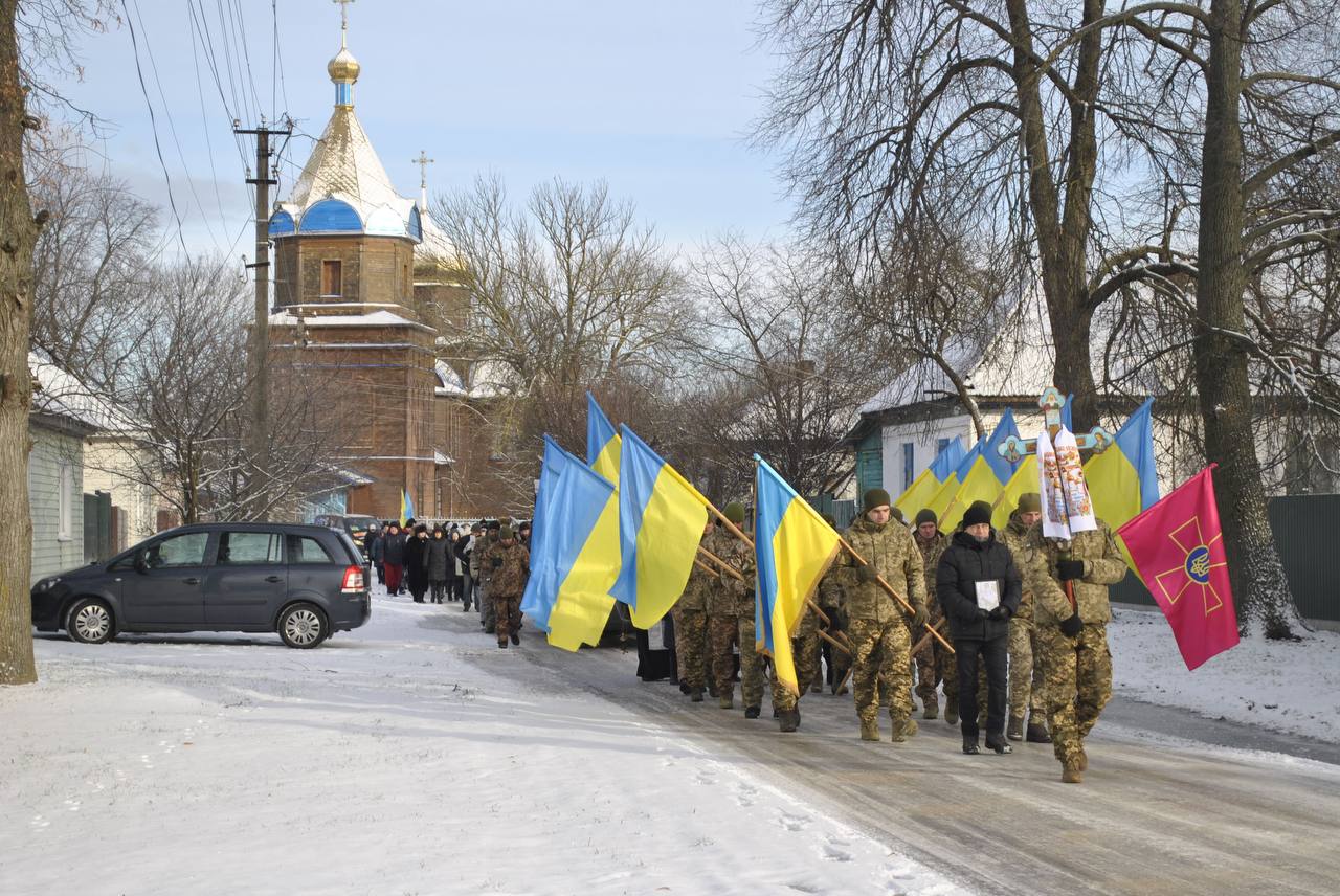 Прощання із Валерієм Сопуном у Сосницькій громаді