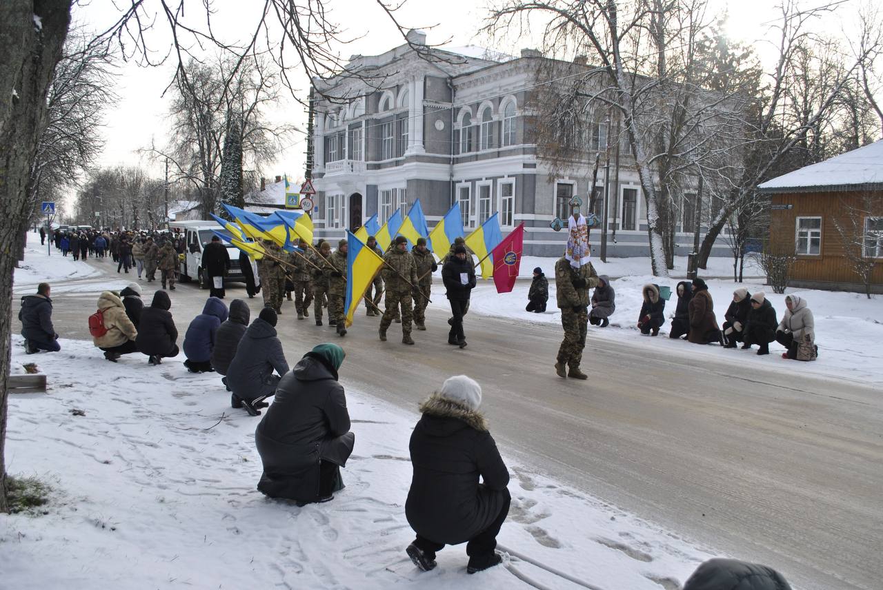 Прощання із Валерієм Сопуном у Сосницькій громаді