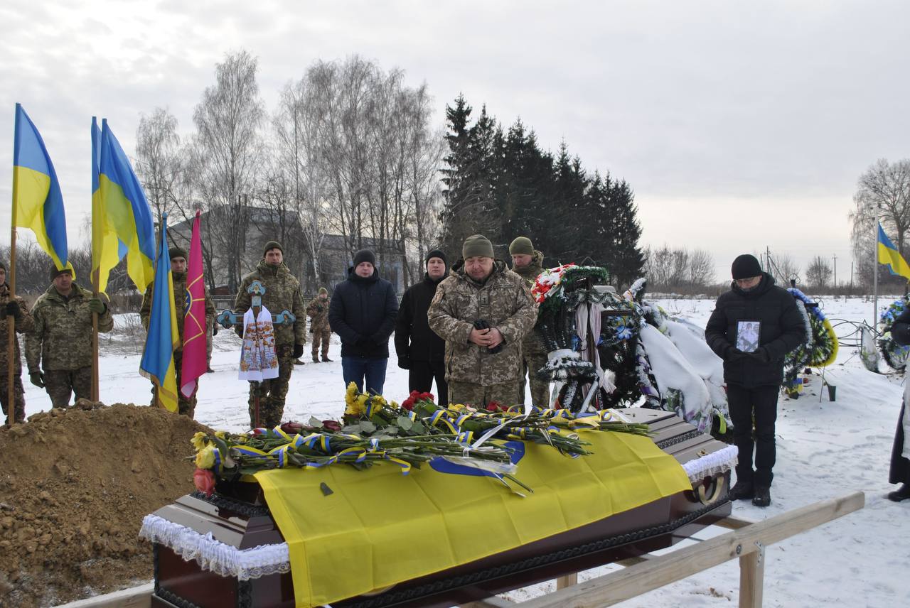 Прощання із Валерієм Сопуном у Сосницькій громаді