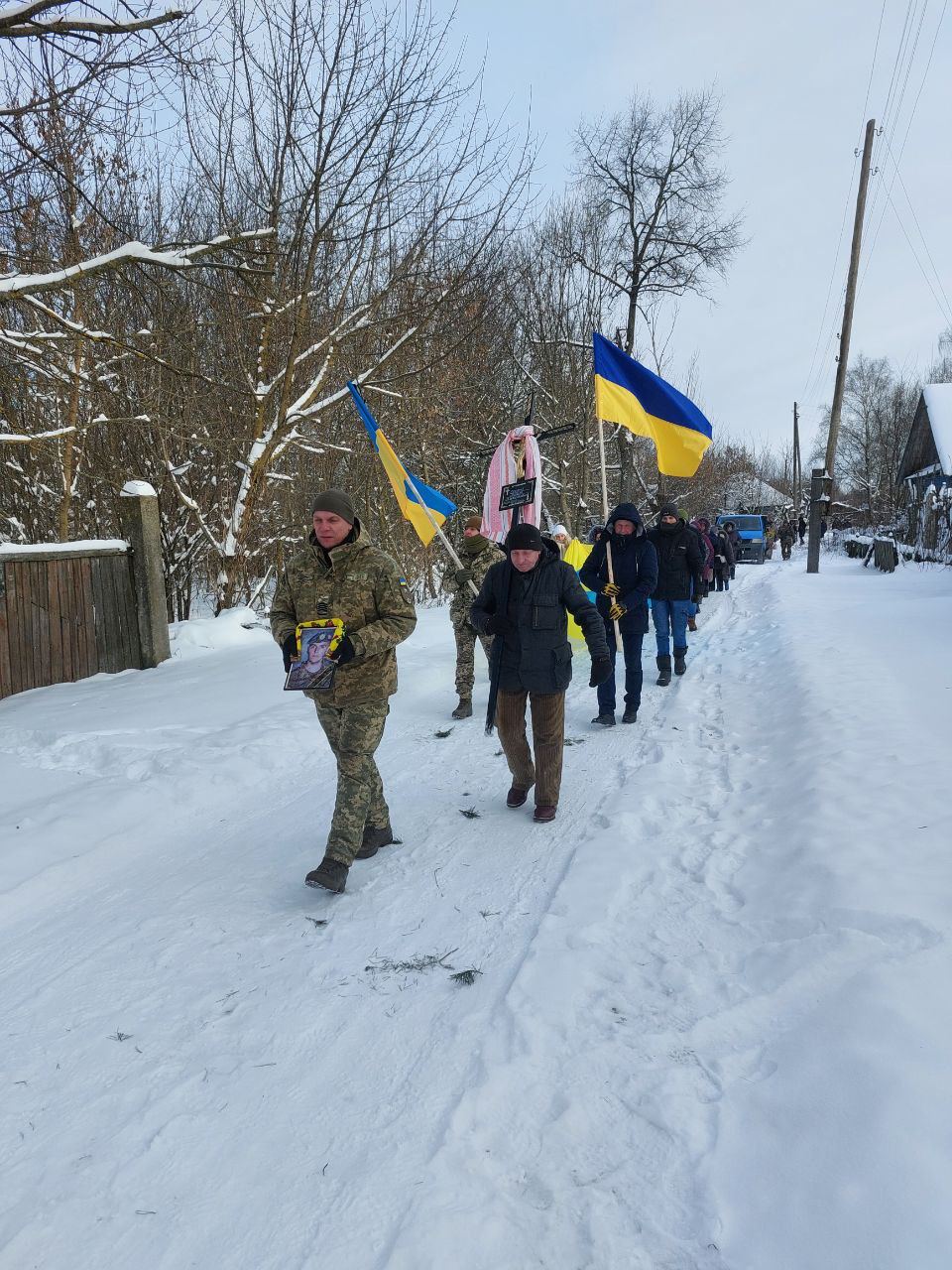  Прощання із Павлом Сосновим у Холминській громаді