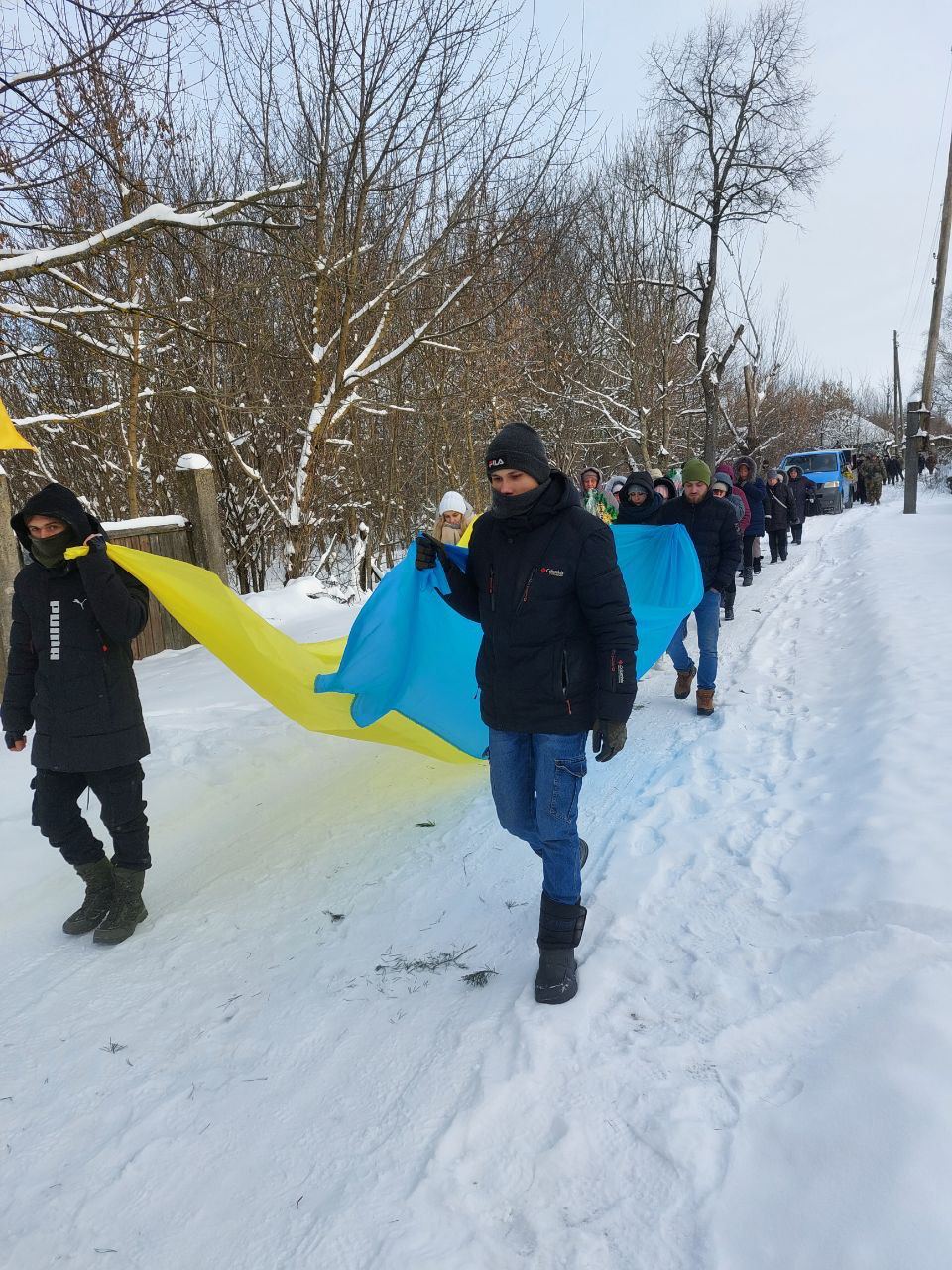  Прощання із Павлом Сосновим у Холминській громаді