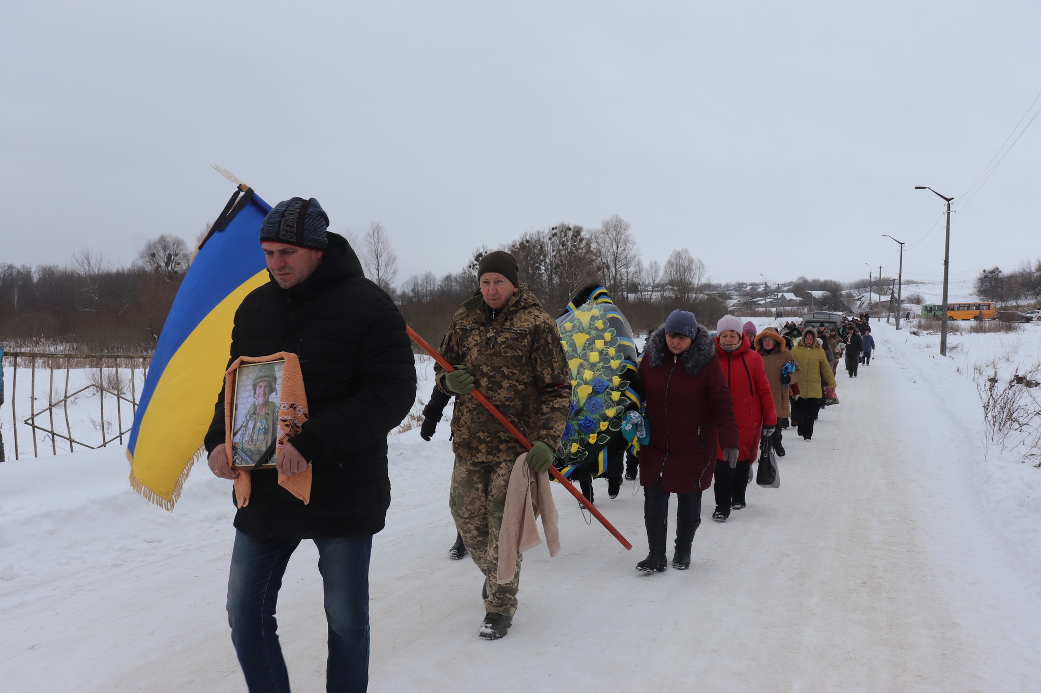 Прощання із Анатолієм Бібіком у Понорницькій громаді
