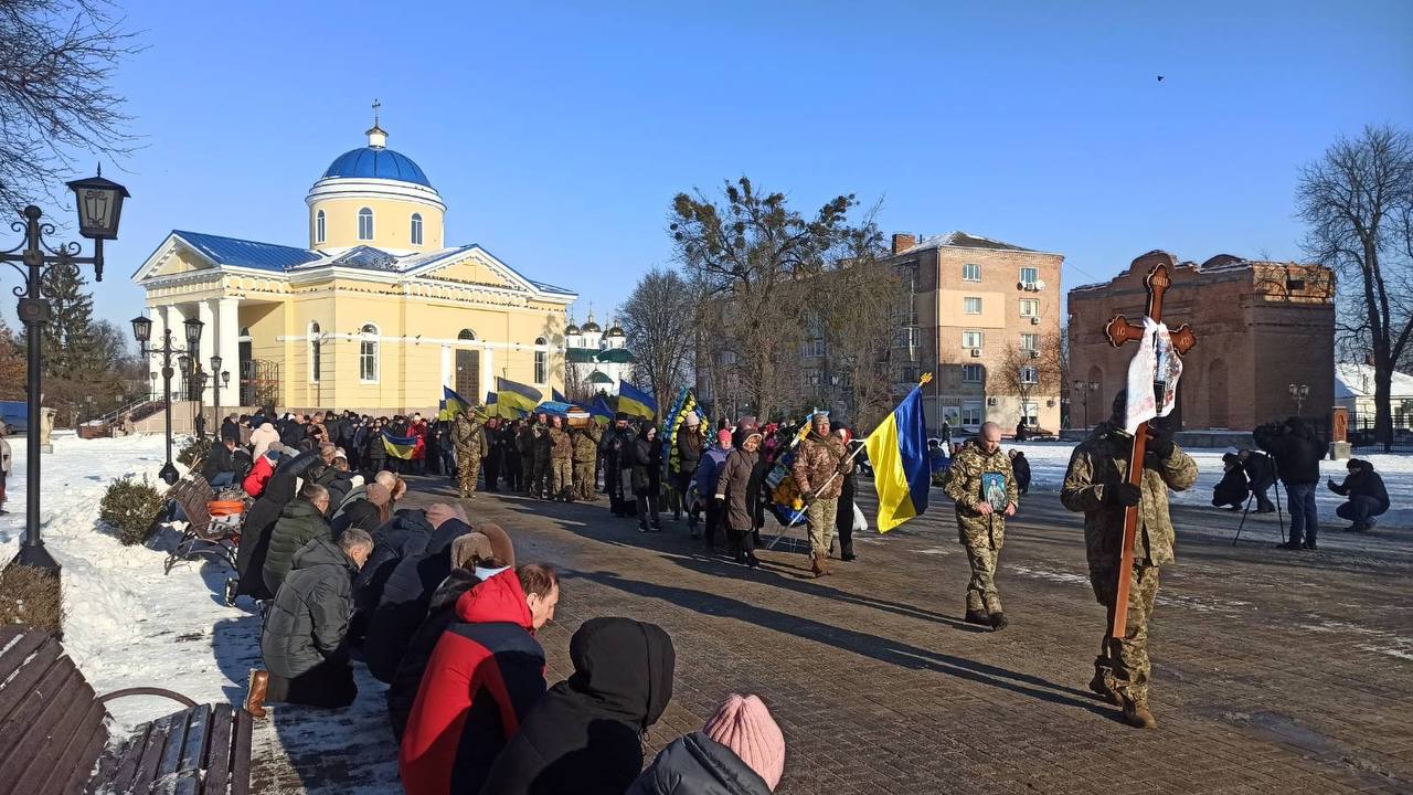 Прощання із Максимом Кудашем на Прилуччині