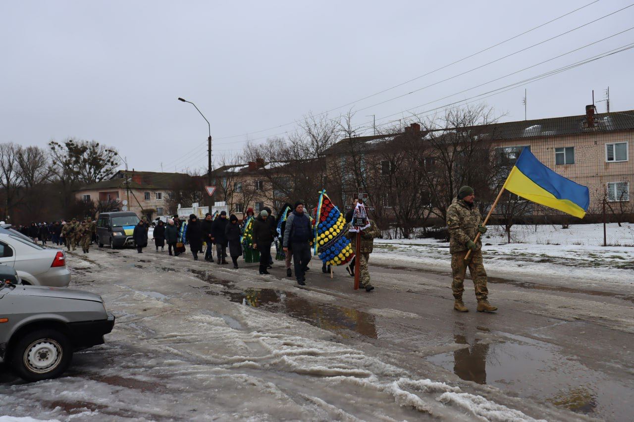 Прощання із Олександром Якименком у Журавці