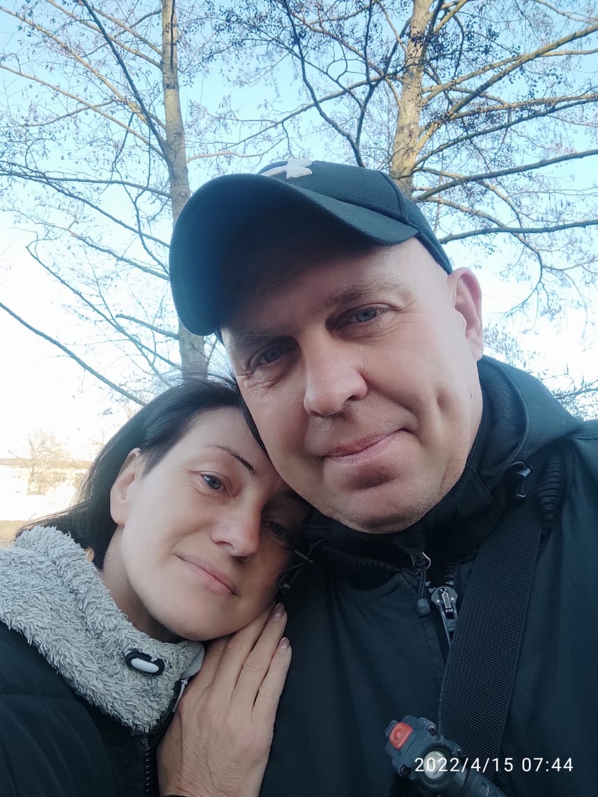 Остання зустріч з коханою дружиною Ларисою біля військкомату