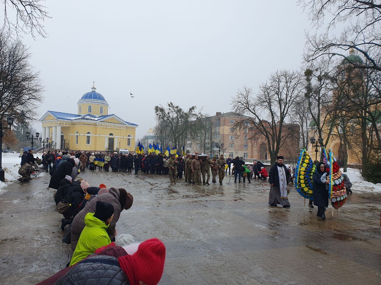 Прощання із Ігорем Пивоварським у Прилуках