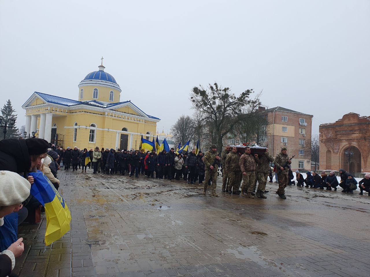 Прощання із Ігорем Пивоварським у Прилуках