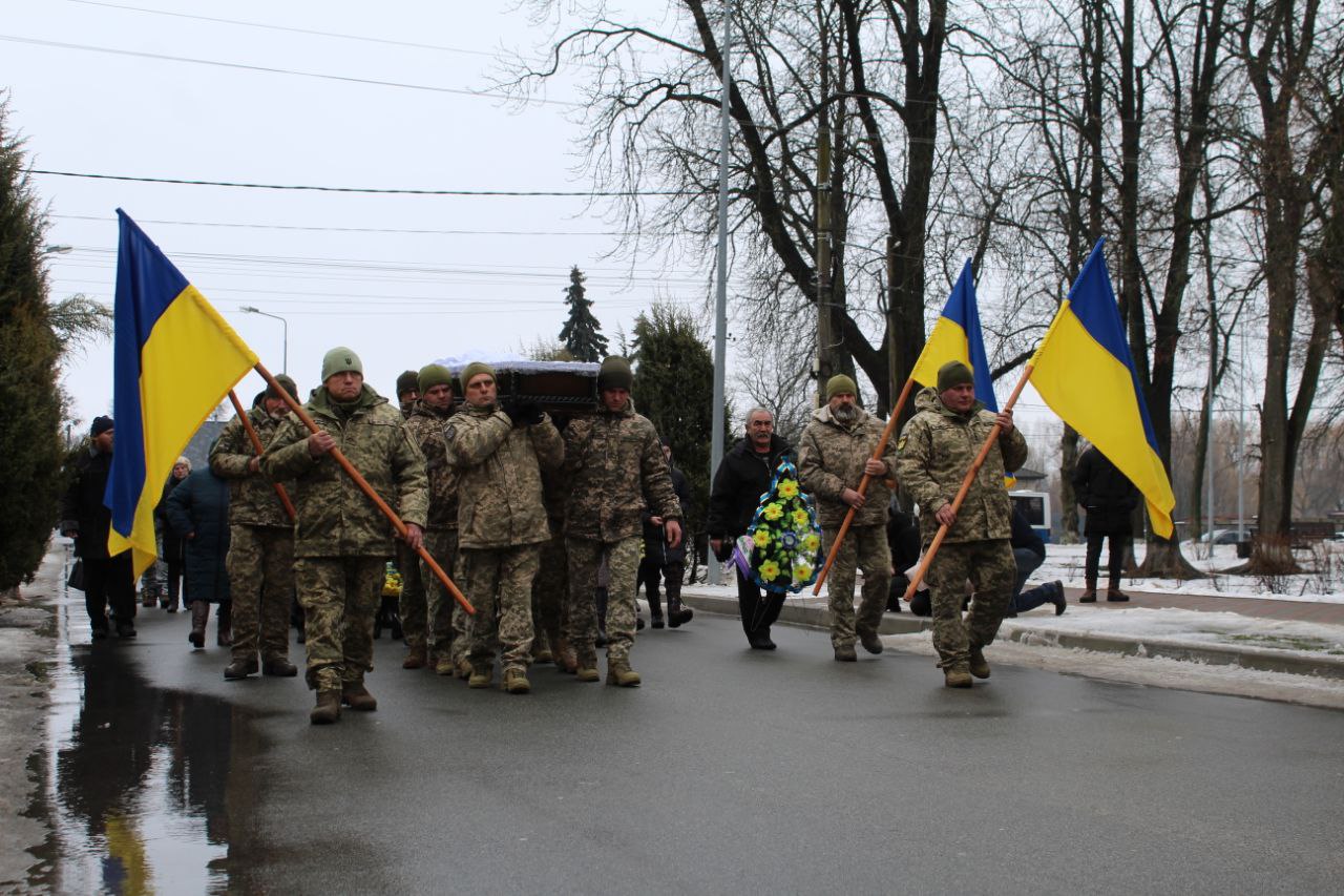 Прощання із Романом Нагачем в Ічня