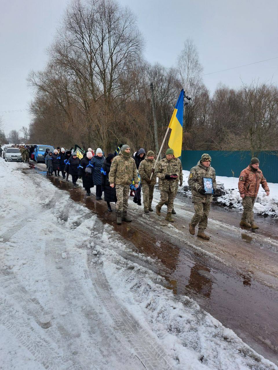 Прощання із Сергієм Малишенком у Корюківці