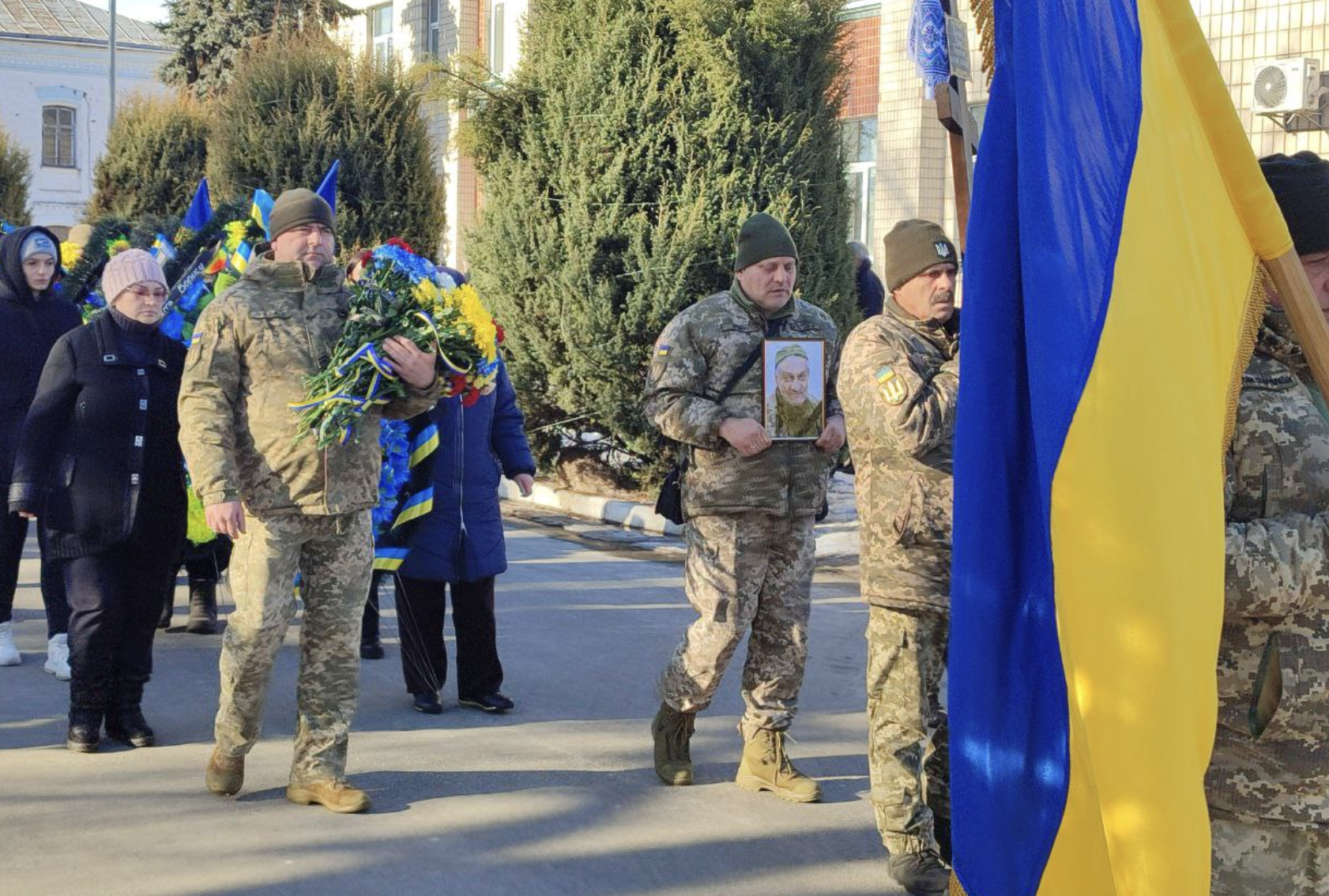 Прощання із Борисом Гармашем в Ічні