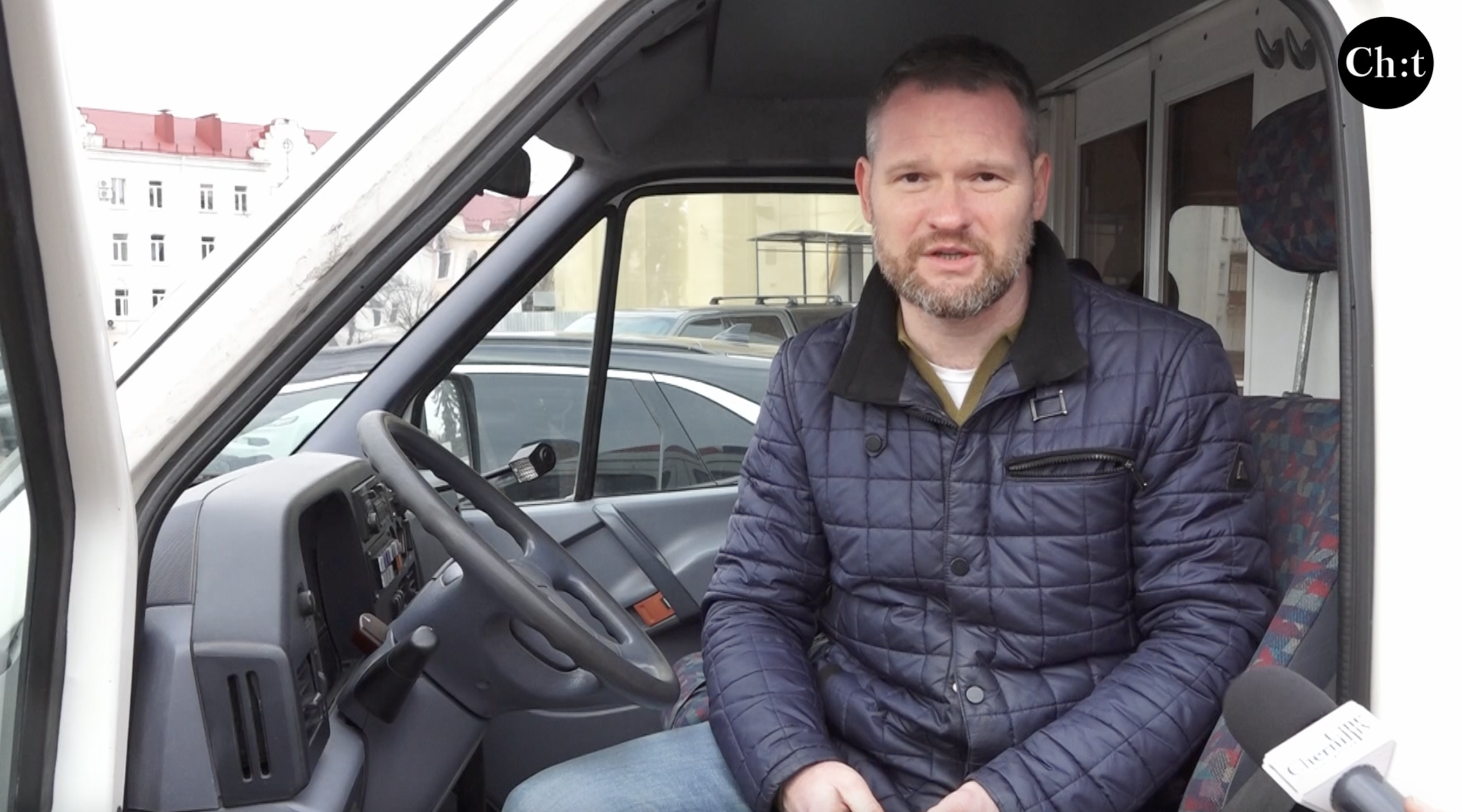 Володимир Сенча, керівник благодійного фонду «Світла мета»