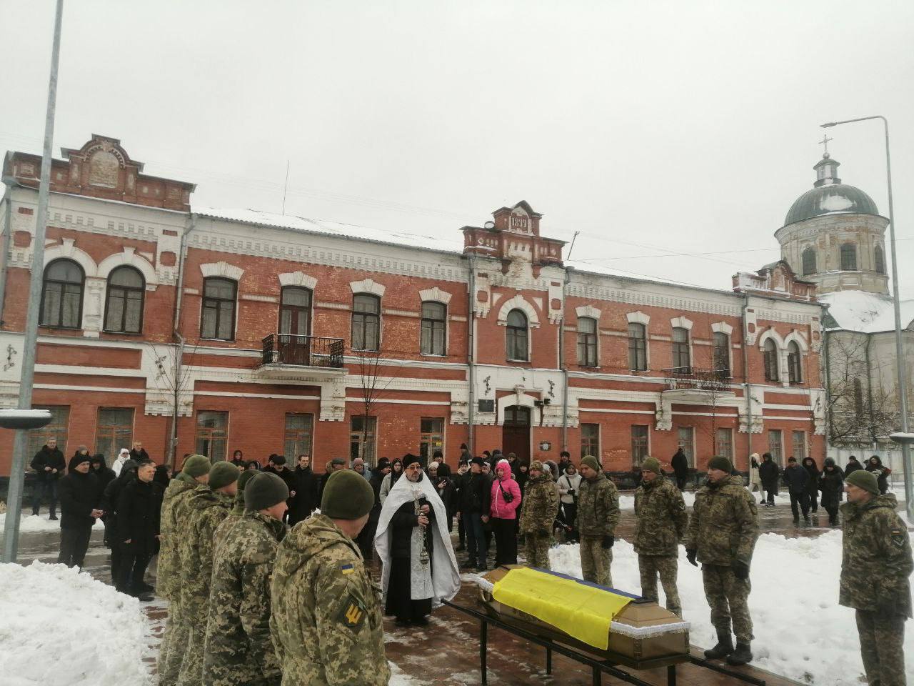Прощання із Романом Коржем у Ніжині