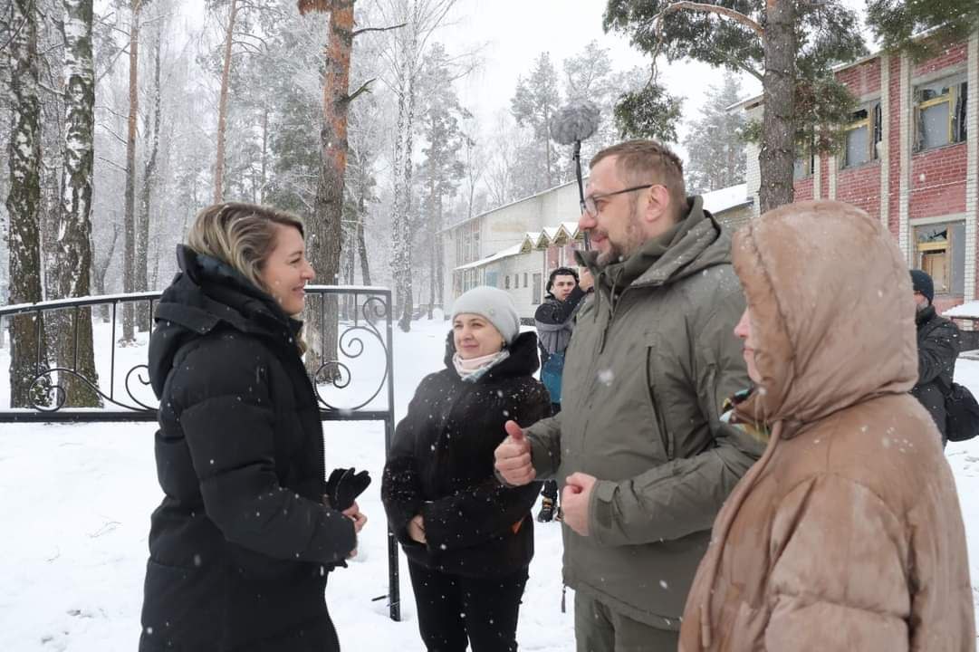 Міністерка закордонних справ Канади Мелані Жолі у Ягідному