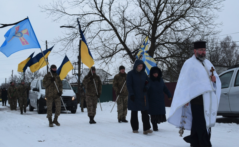 Прощання із Андрієм Антиховичем у Бахмацькій громаді