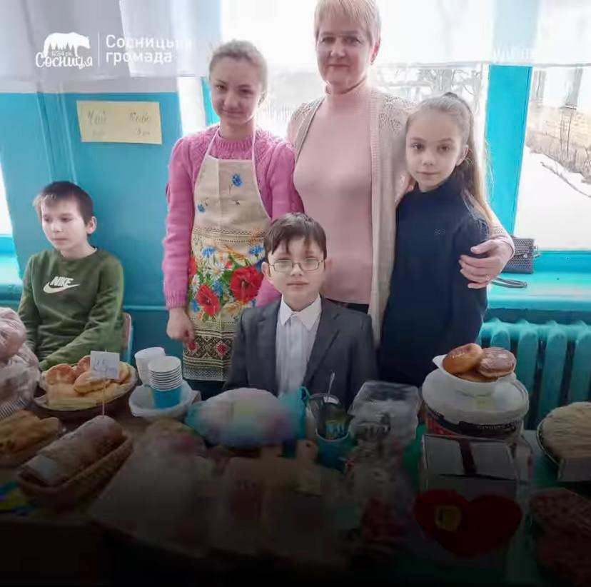 У Кудрівській школі, на благодійному ярмарку, зібрали 40 740 грн для Збройних сил України