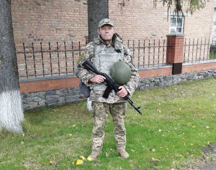 Солдат Микола Грицюк із Бобровицької громади