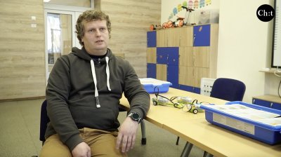Павло Давиденко, вчитель робототехніки з Чернігова